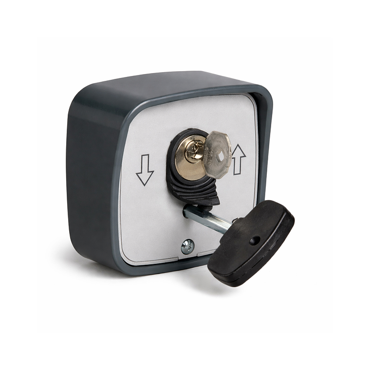 Módulo selector con llave mural cortina metalica MB01 2
