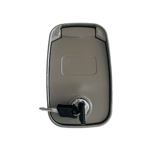 Módulo Leverbox Con Desbloqueo E Interruptor Mural Cortina Metálica A1