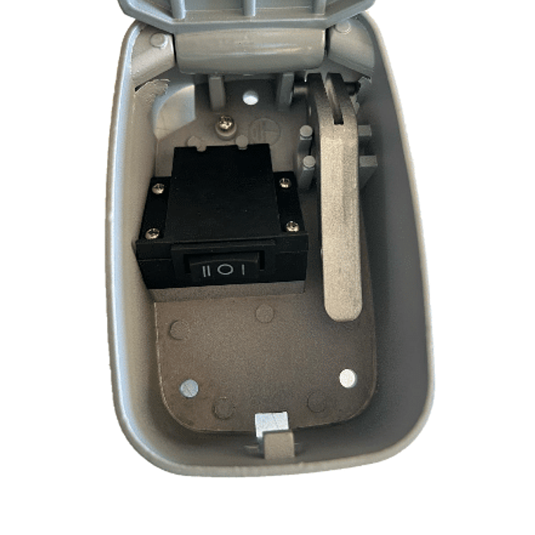 Módulo Leverbox Con Desbloqueo E Interruptor Mural Cortina Metálica A1 3