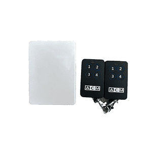 Central WiFi para Motor Central de Cortina Metálica con Aplicación Móvil y 2 Controles Remotos