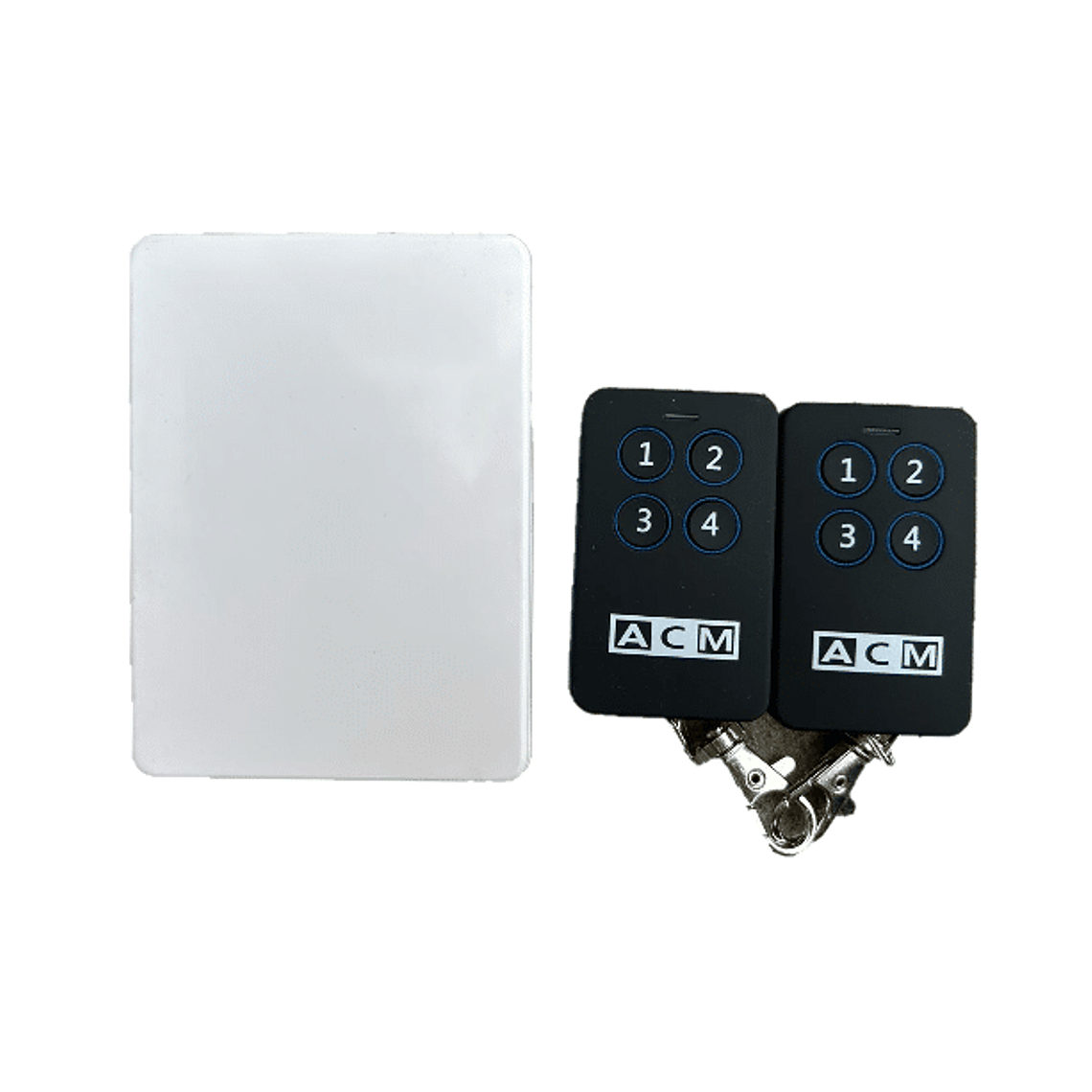 Central WiFi para Motor Central de Cortina Metálica con Aplicación Móvil y 2 Controles Remotos 1