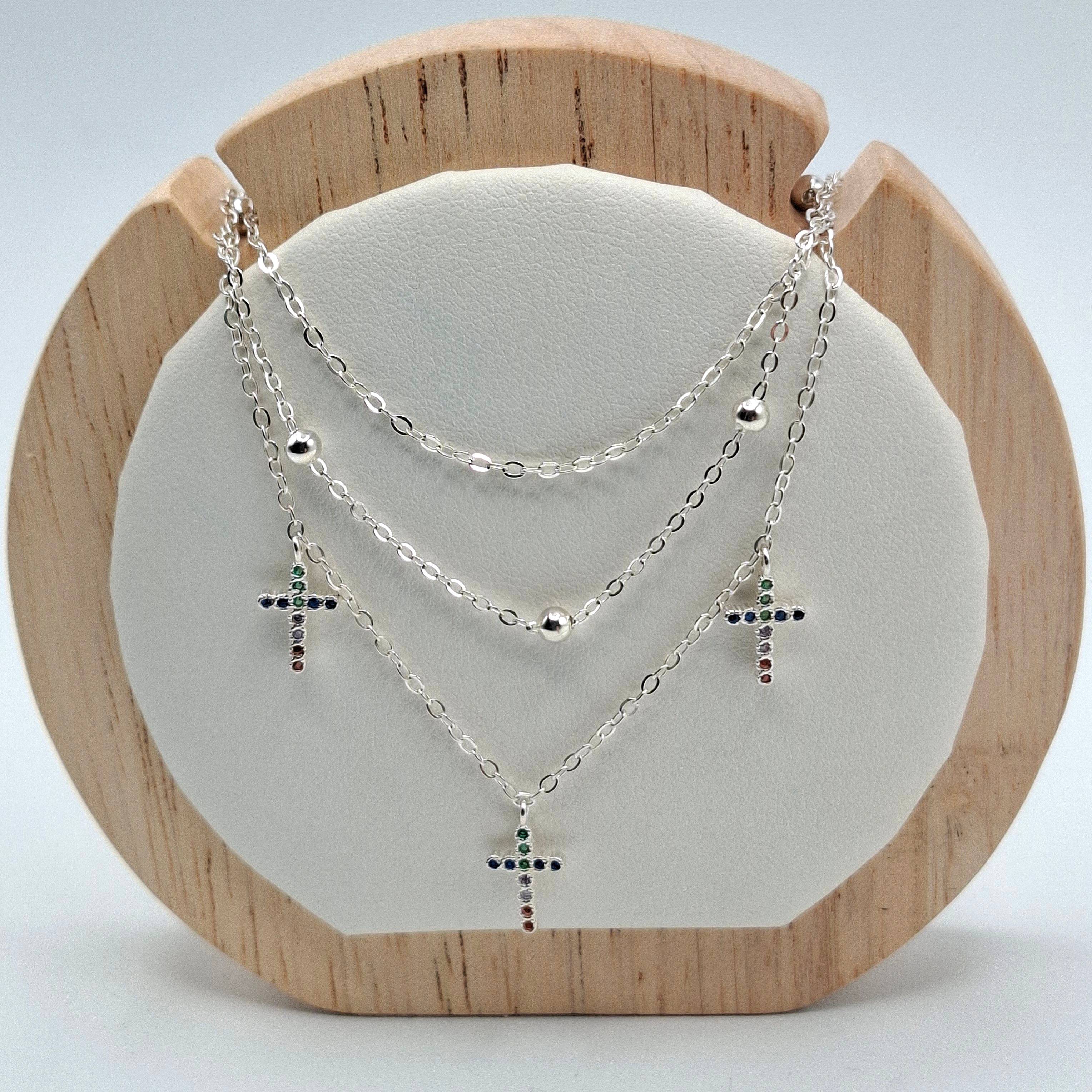 Collar Triple Cruces