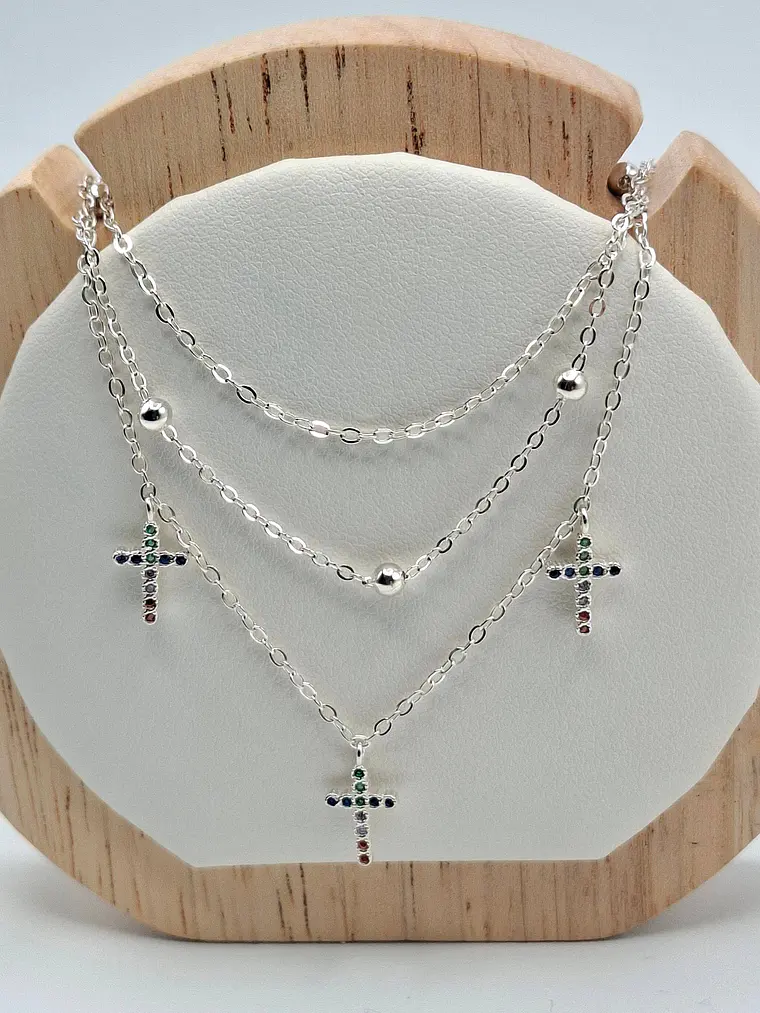 Collar Triple Cruces 1