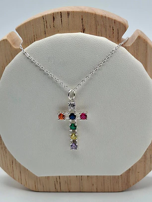 Collar Cruz Colores
