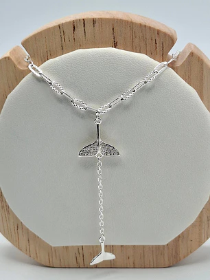 Collar Cola de ballena con microcircones