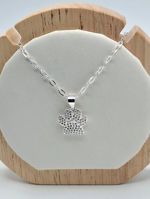 Collar Huella con microcircones