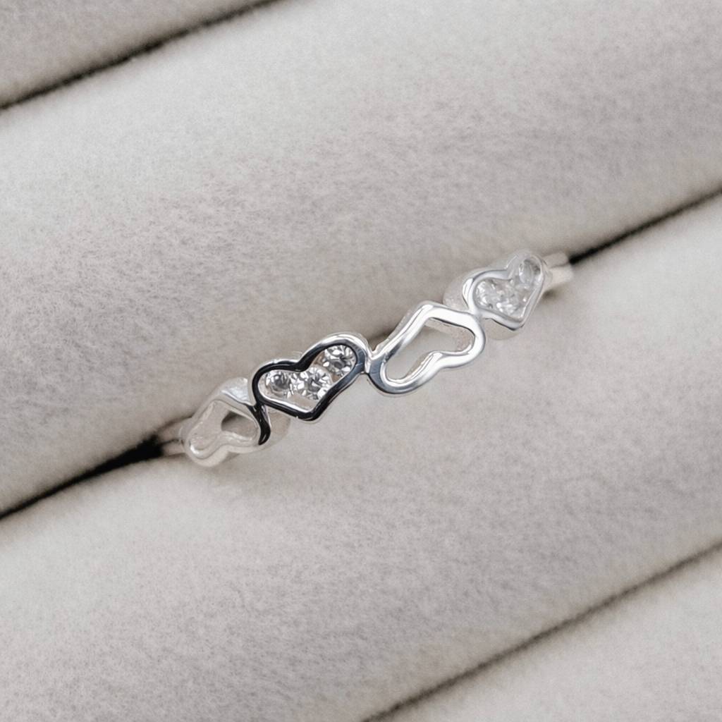 Anillo Cuatro Corazones