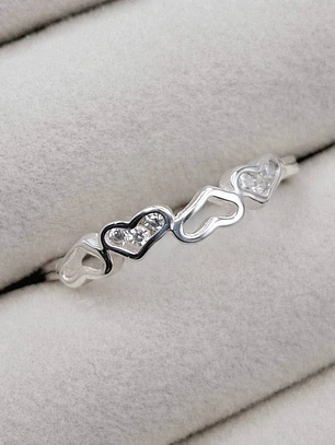 Anillo Cuatro Corazones