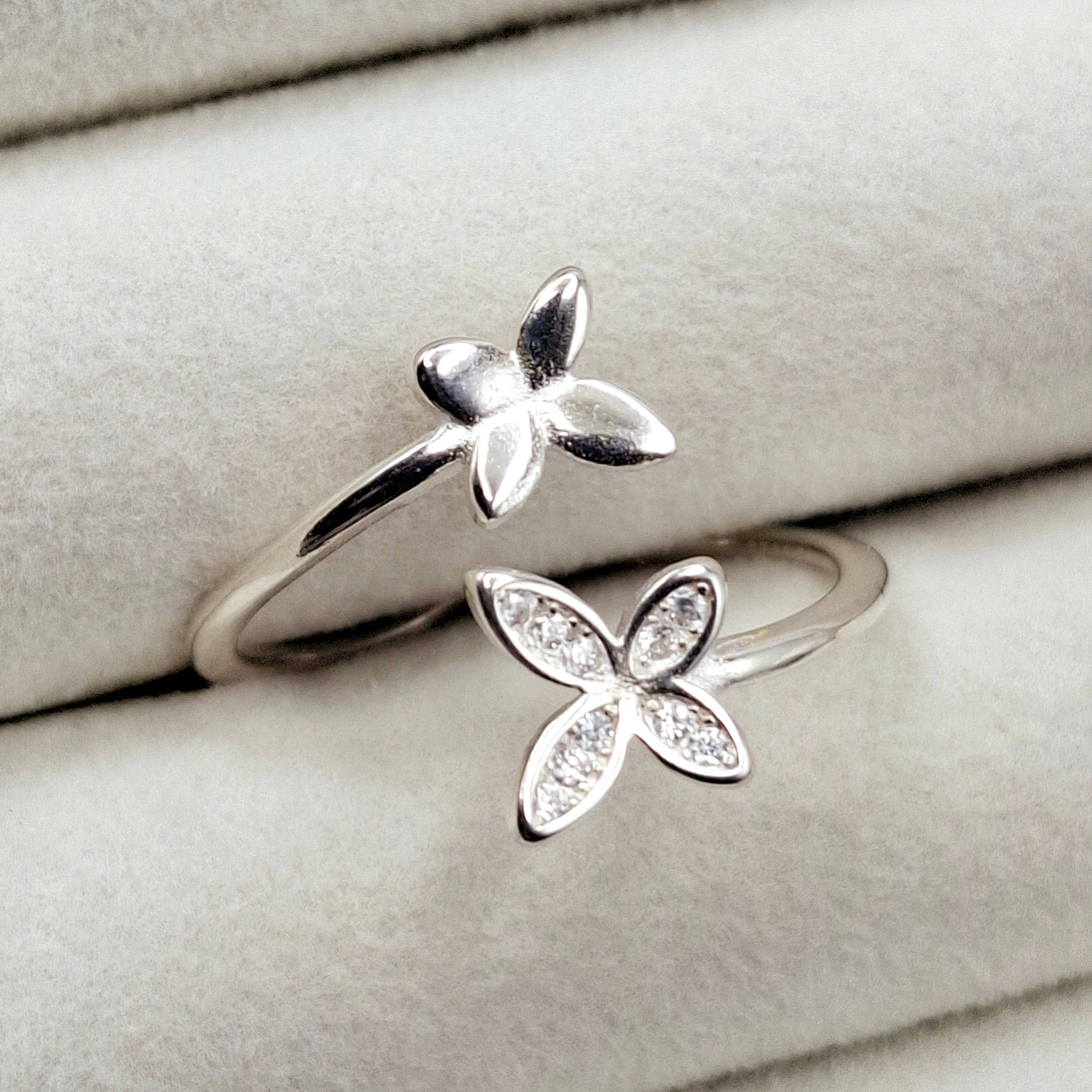 Anillo Mariposas Ajustable