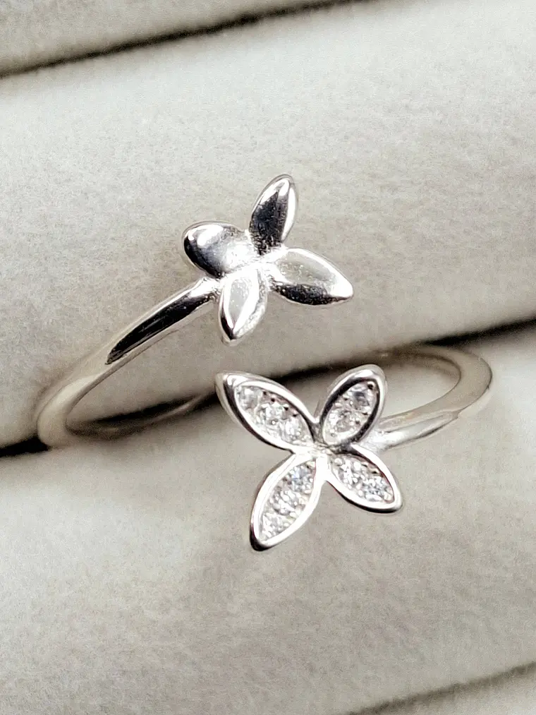 Anillo Mariposas Ajustable 1