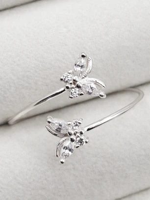 Anillo Mariposas Ajustable