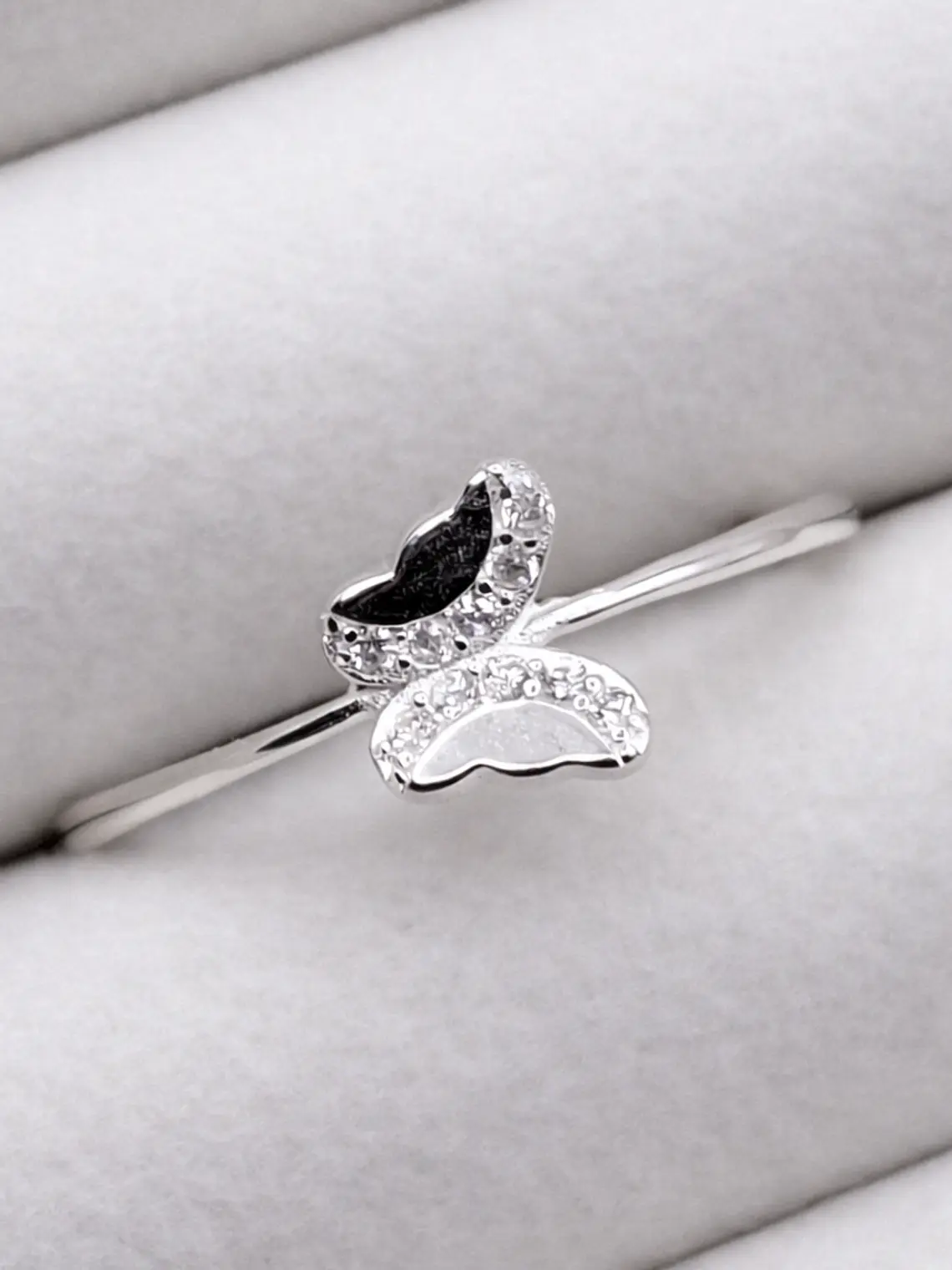 Anillo Mariposa con destellos 1