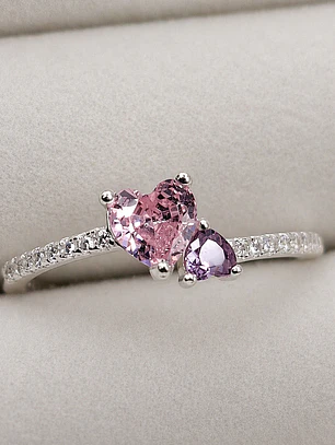 Anillo Corazón dúo