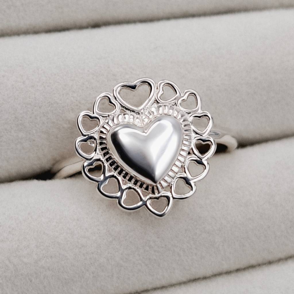 Anillo Corazón Encanto