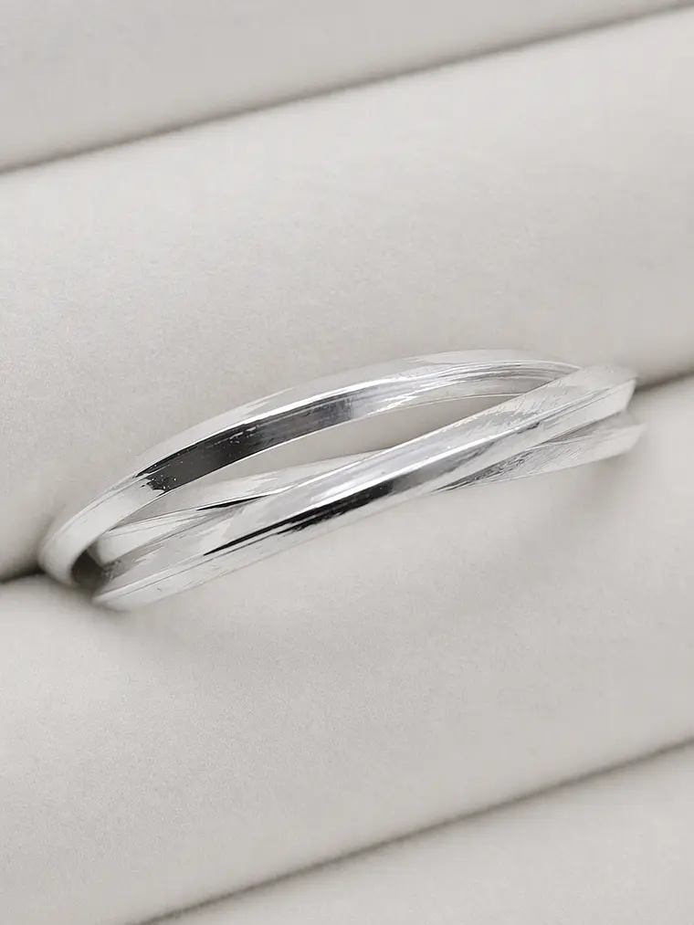 Anillo Triple Entrelazado 1