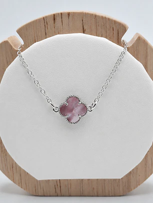 Pulsera Trébol Nacarado