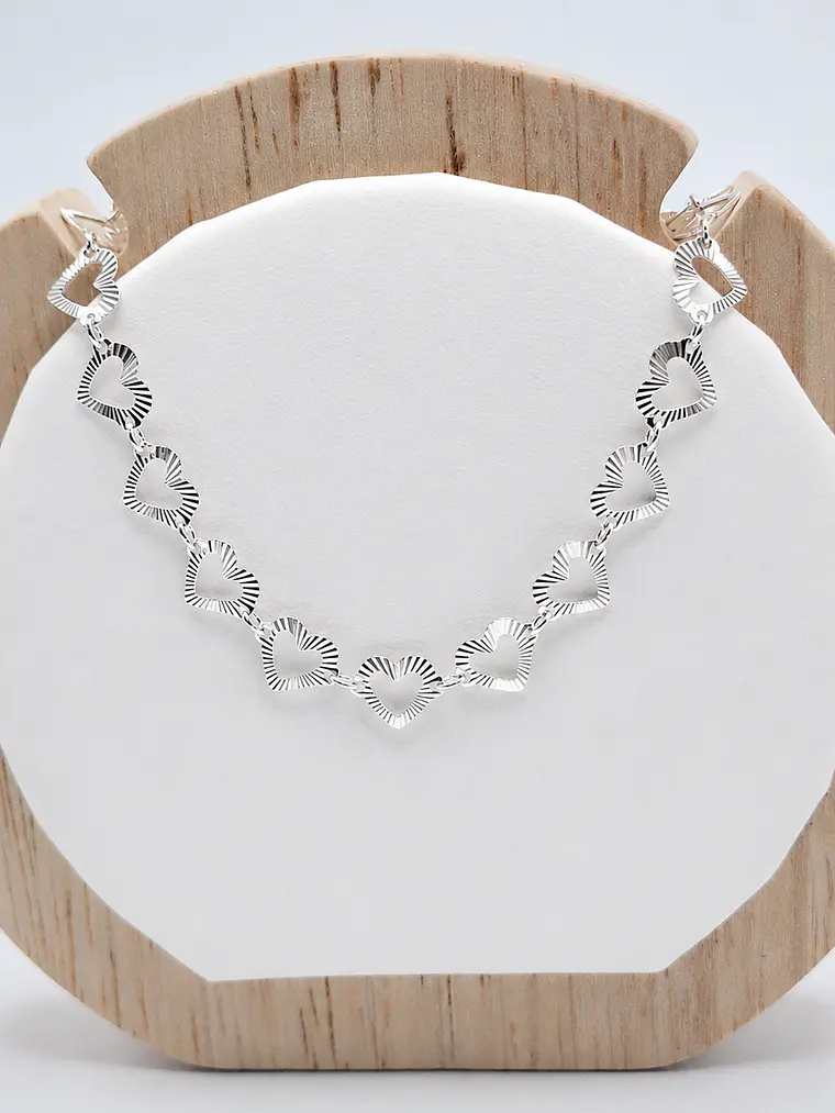 Pulsera Corazones  1