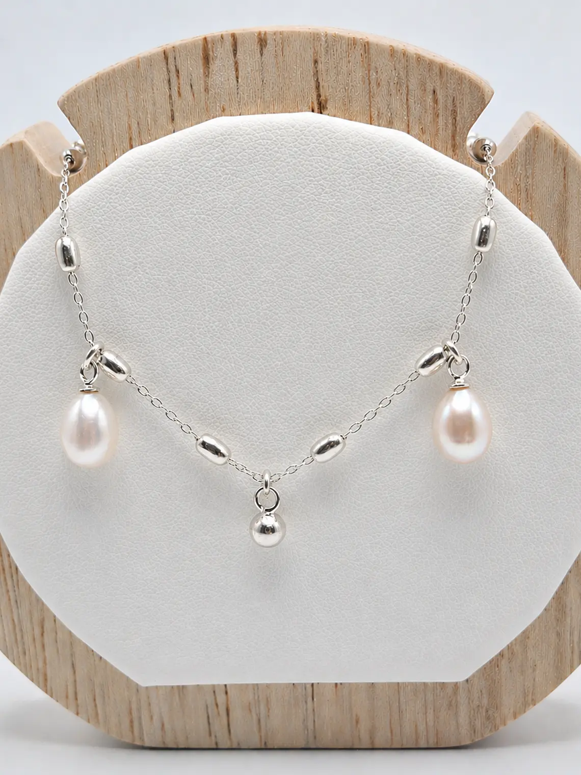 Pulsera Perlas Colgantes 1