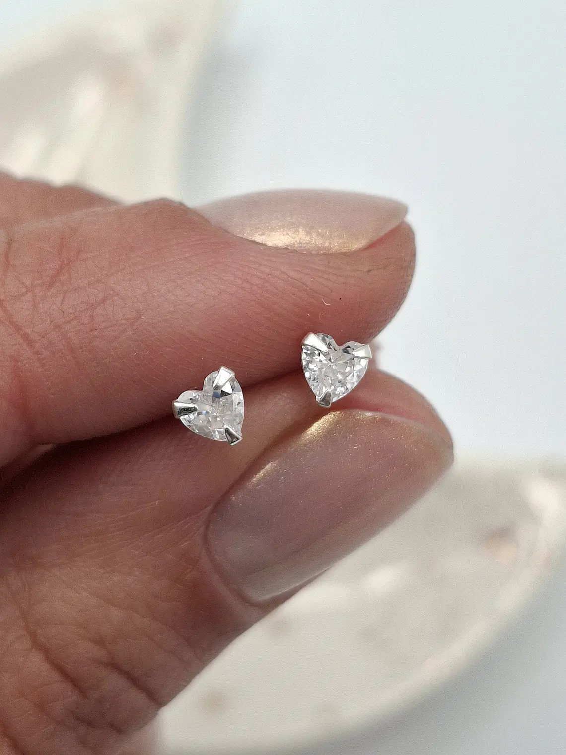 Aros Corazón Destello 1