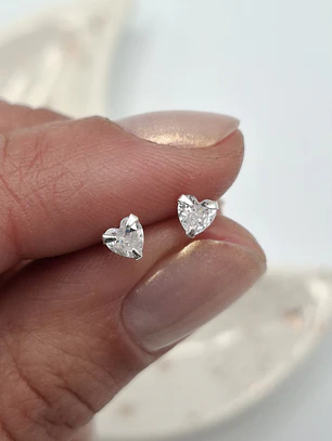 Aros Corazón Destello