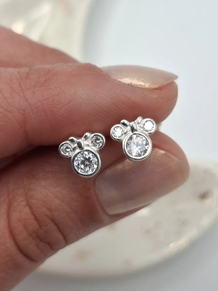 Aros Minnie Cristal 1