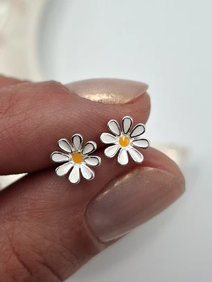Aros Margarita Esmaltada
