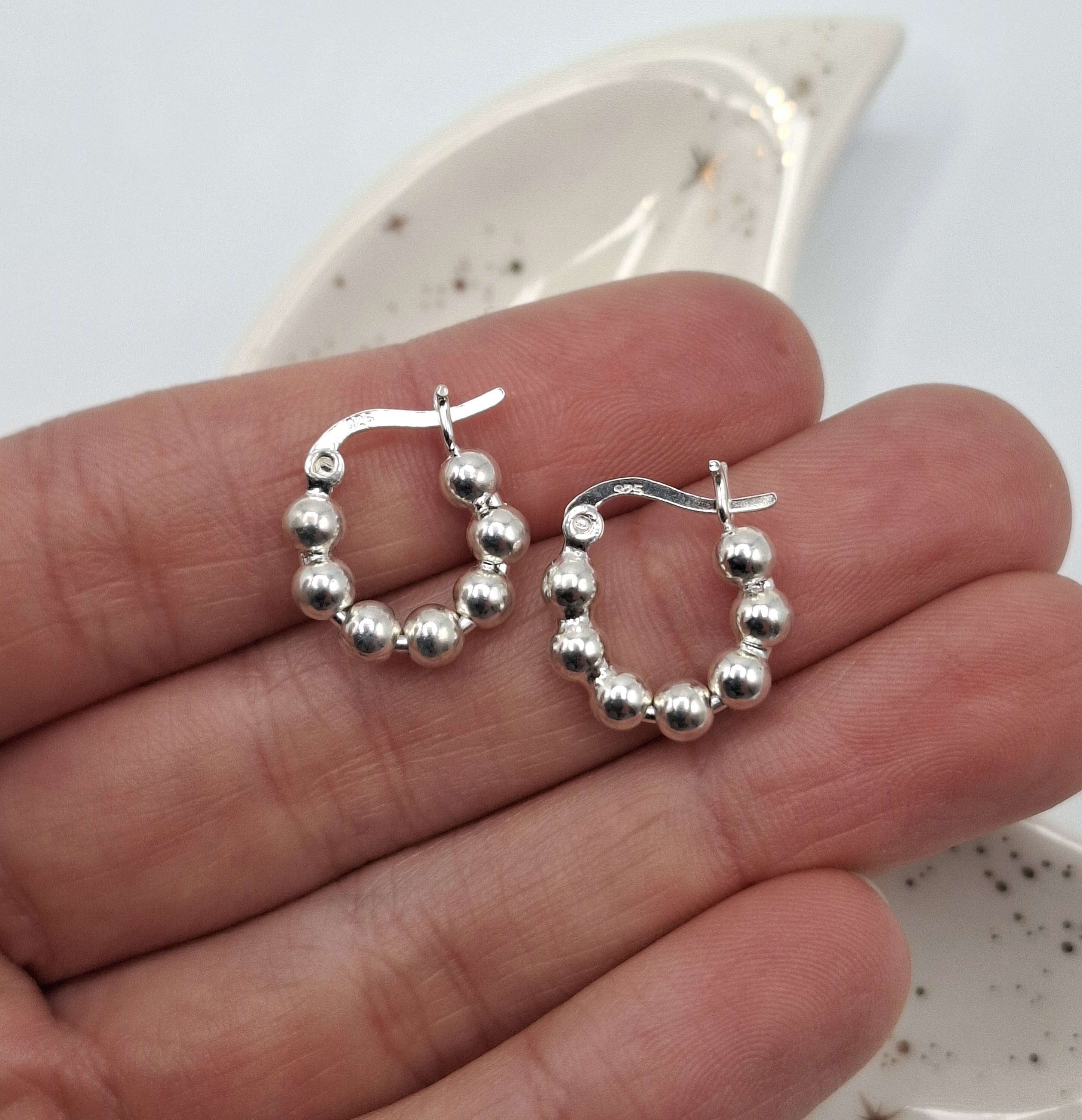 Argollas Mini Esferas