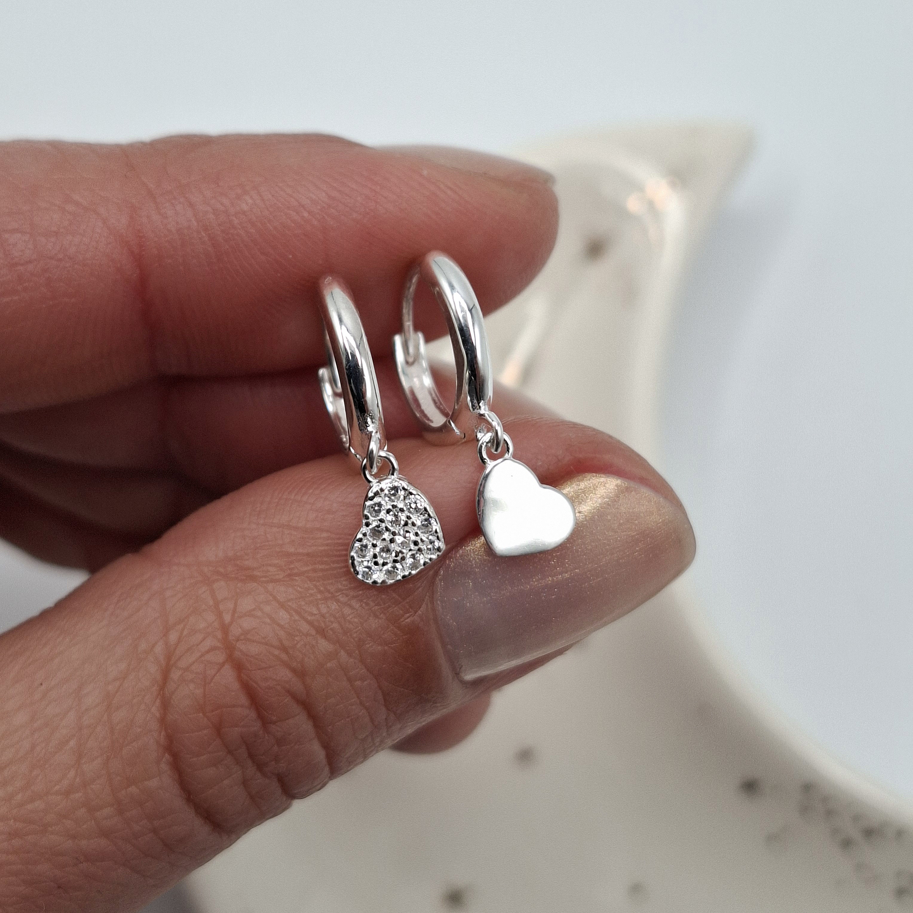 Argollas Huggie Corazón