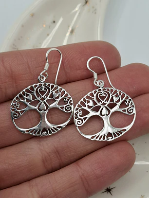 Aros Colgantes Árbol de la Vida