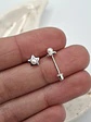 Aros Estrella Perla con Tope - Miniatura 1
