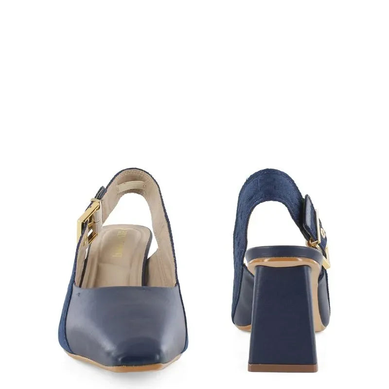 Bruno Ferrini Stilettos de cuero para dama JBS12603 2