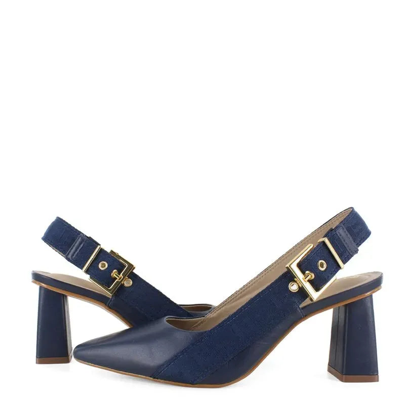 Bruno Ferrini Stilettos de cuero para dama JBS12603 4