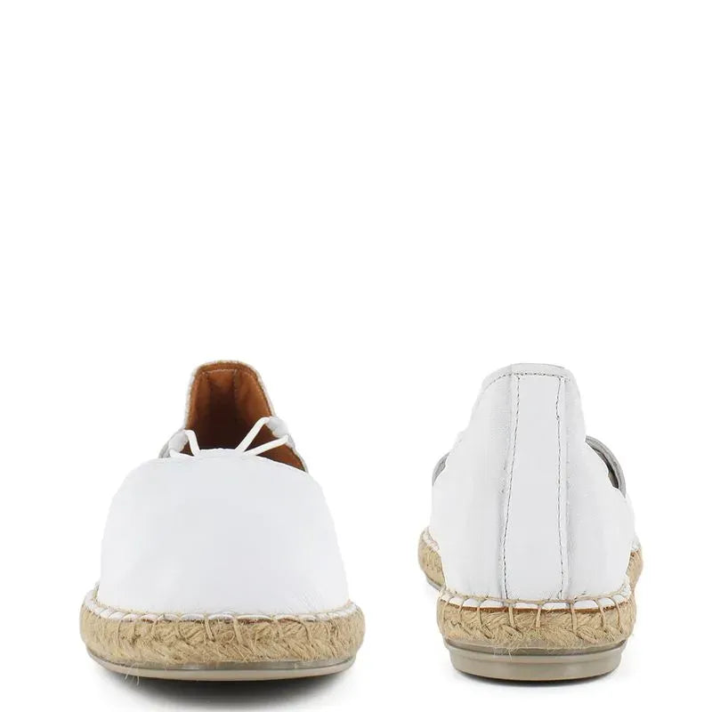 Bruno Ferrini Alpargatas de cuero para dama 22606B 3