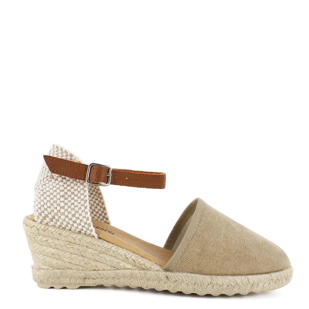 Bruno Ferrini Alpargatas de cuero para dama TOP12505 1