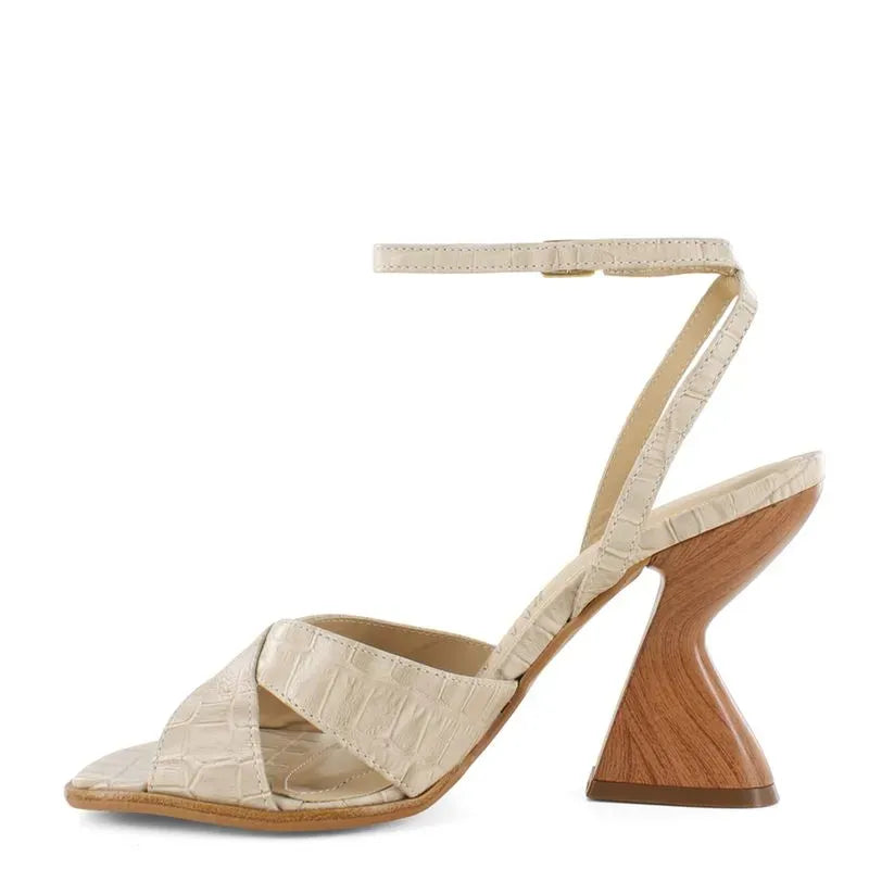 Bruno Ferrini Sandalias de cuero para dama CEC12603 4