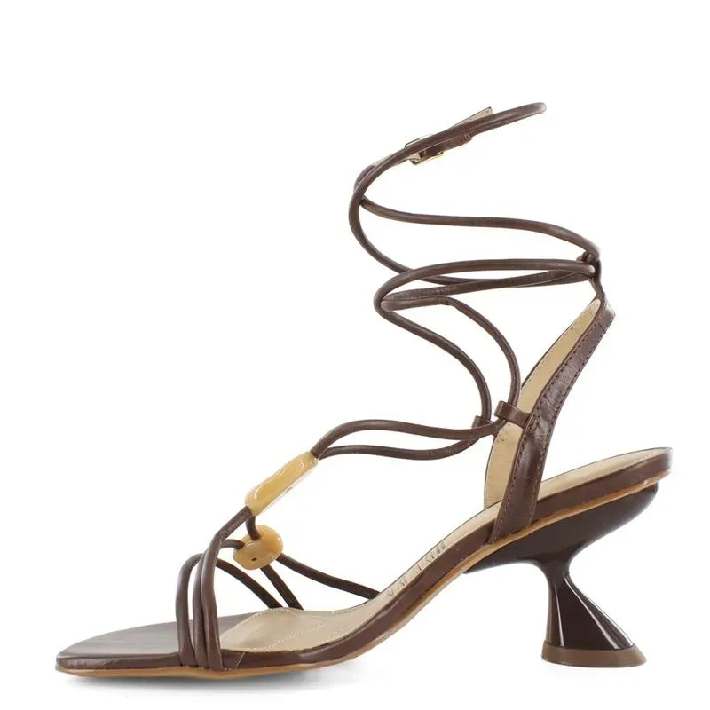 Bruno Ferrini Sandalias de cuero para dama CEC12607 2