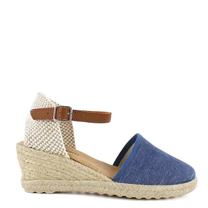 Bruno Ferrini Alpargatas de cuero para dama TOP12505