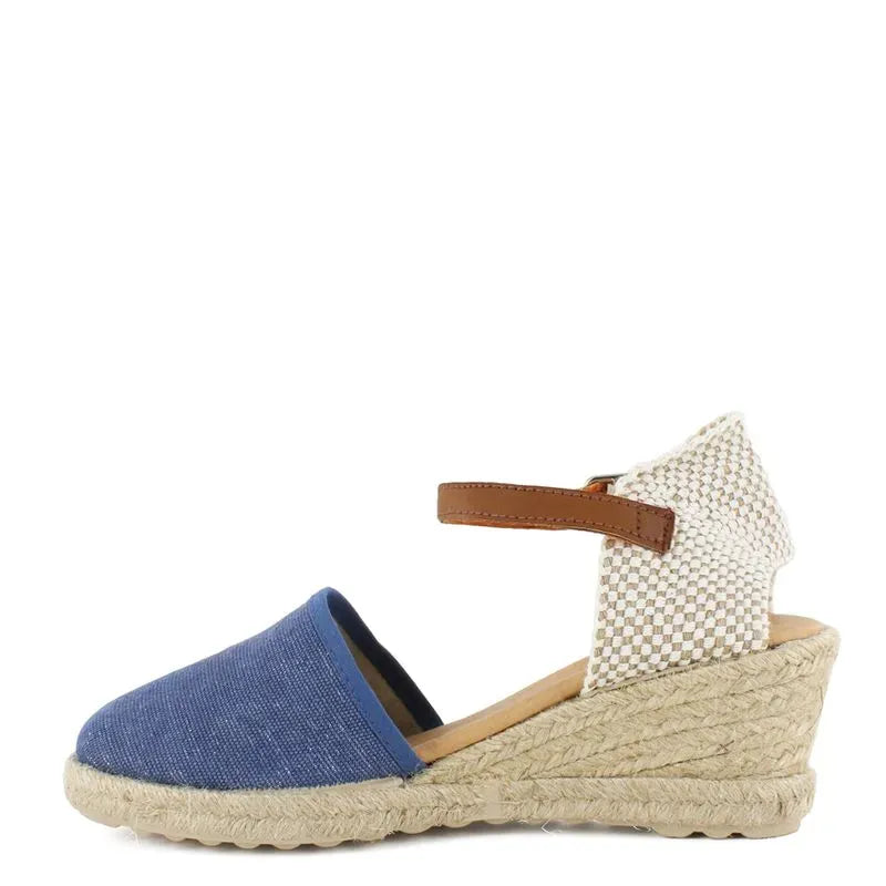 Bruno Ferrini Alpargatas de cuero para dama TOP12505 2