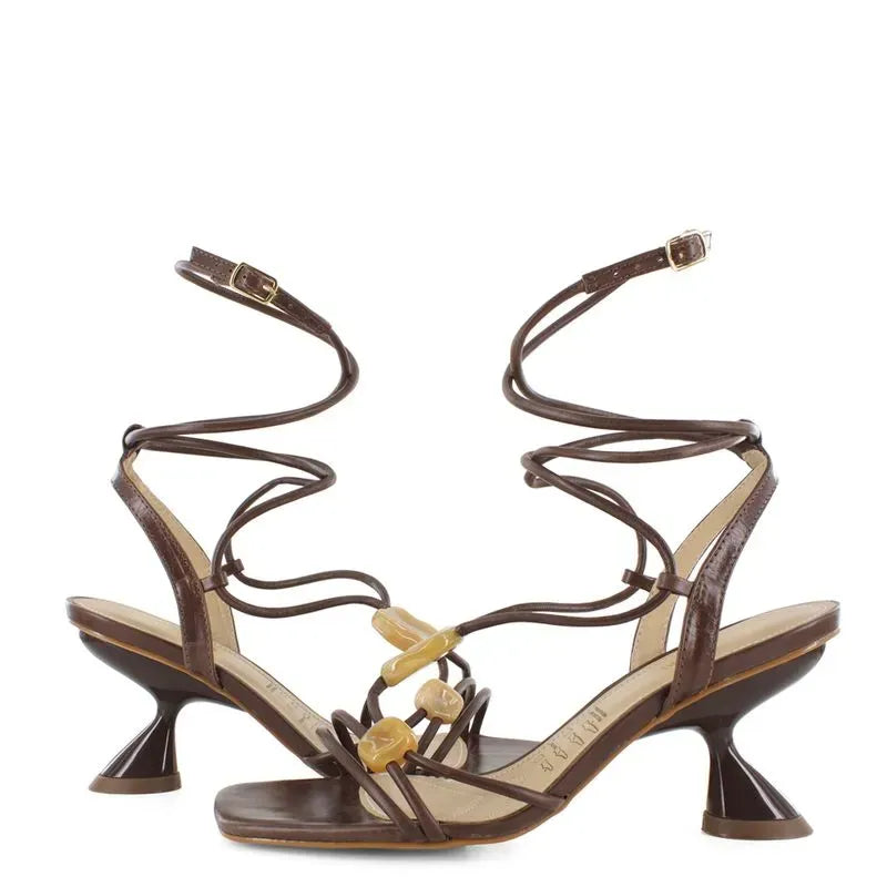 Bruno Ferrini Sandalias de cuero para dama CEC12607 5