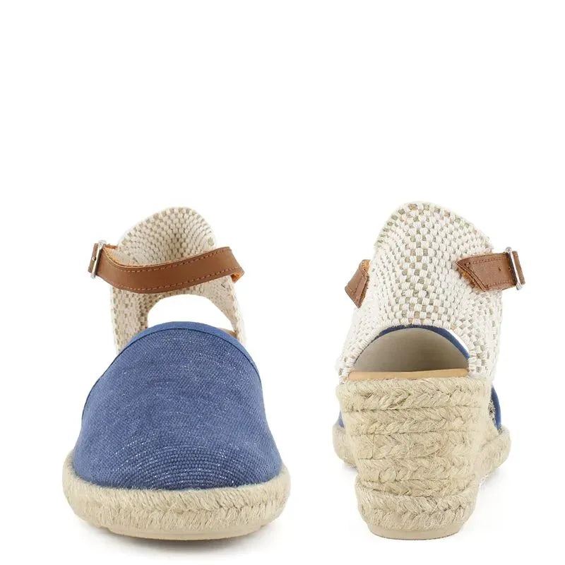 Bruno Ferrini Alpargatas de cuero para dama TOP12505 3