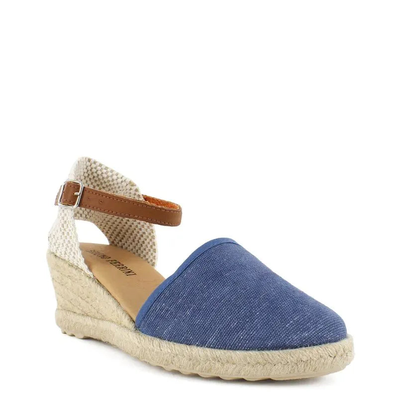 Bruno Ferrini Alpargatas de cuero para dama TOP12505 4