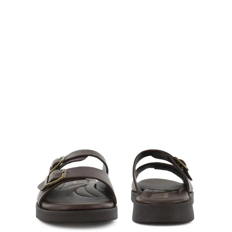 Bruno Ferrini Sandalia de cuero para caballero GIU12302 3