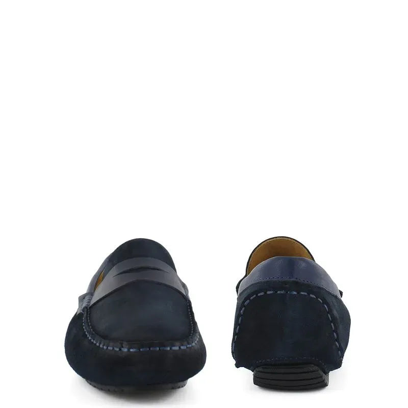 Bruno Ferrini Mocasin de gamuza para caballero WD12203H01 3