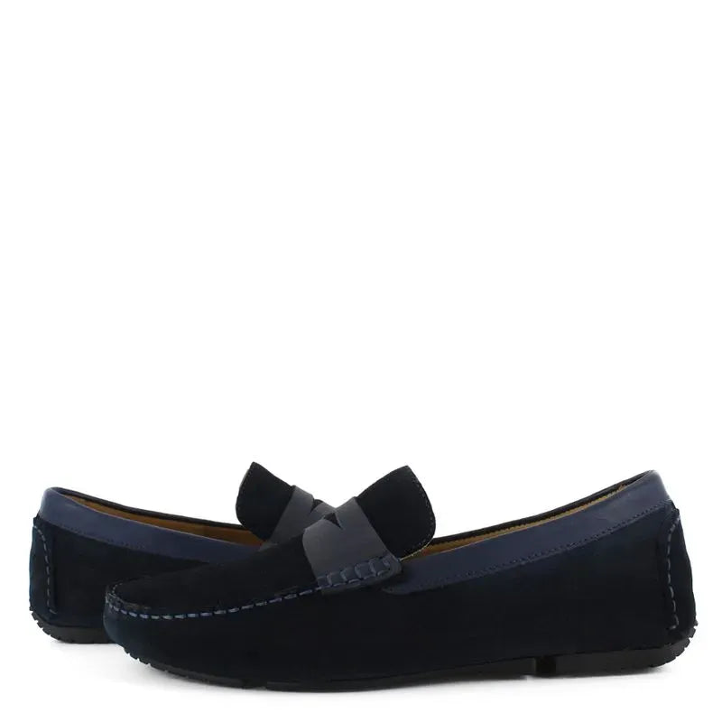 Bruno Ferrini Mocasin de gamuza para caballero WD12203H01 4