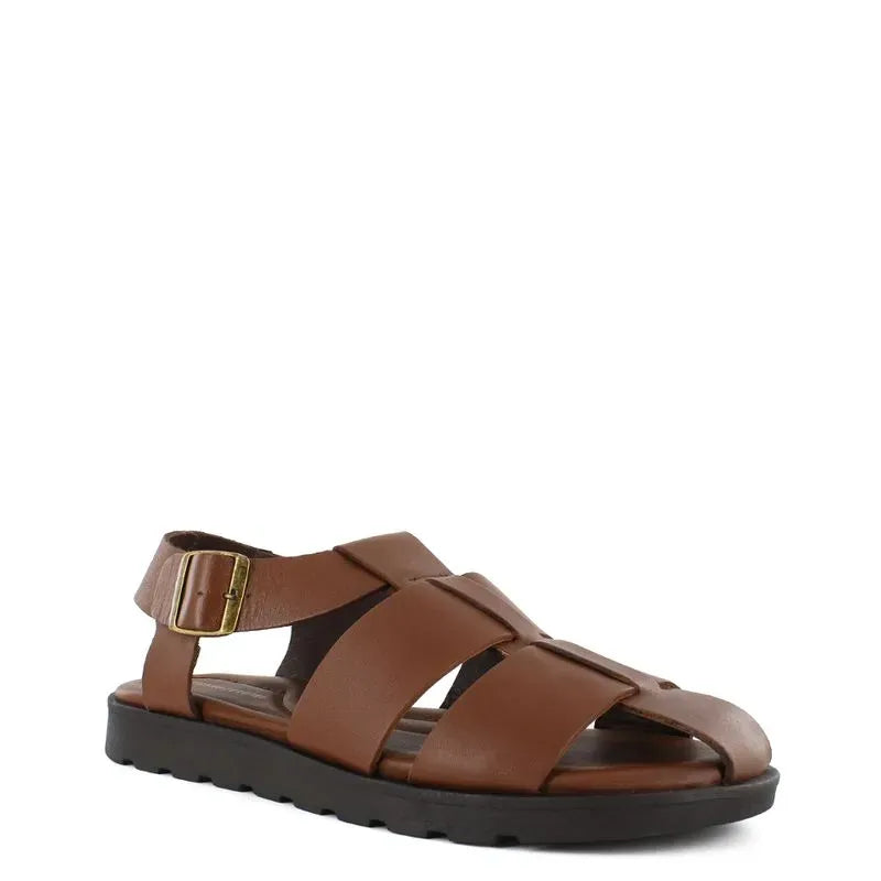 Bruno Ferrini Sandalia de cuero para caballero GIU12403 4