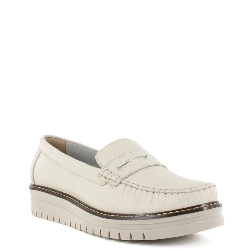 Bruno Ferrini Mocasines de cuero para dama JDJ12402 5