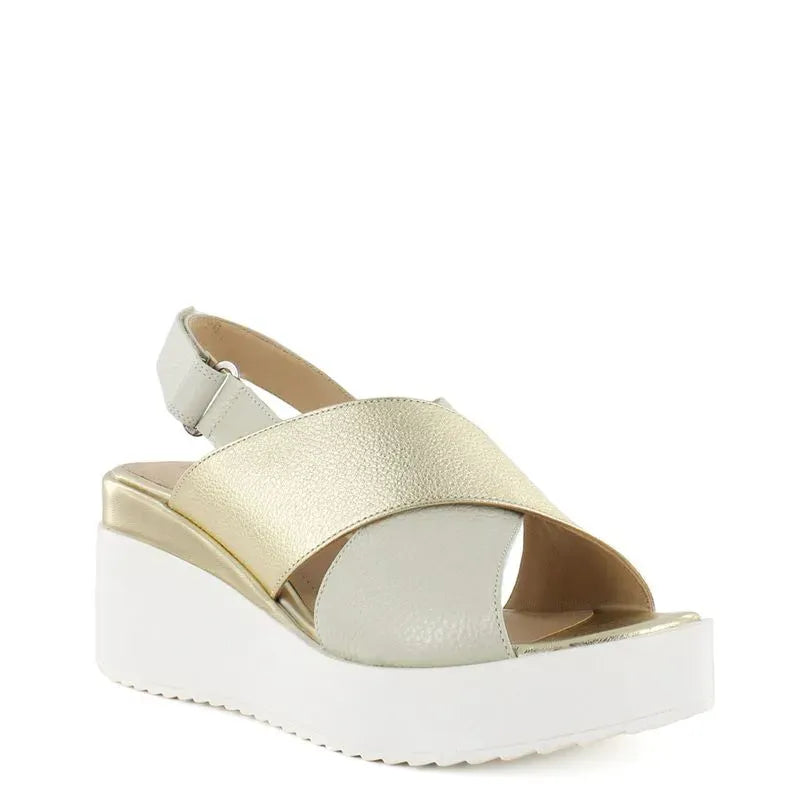 Bruno Ferrini Sandalias de cuero de para dama PU2111-1221 4