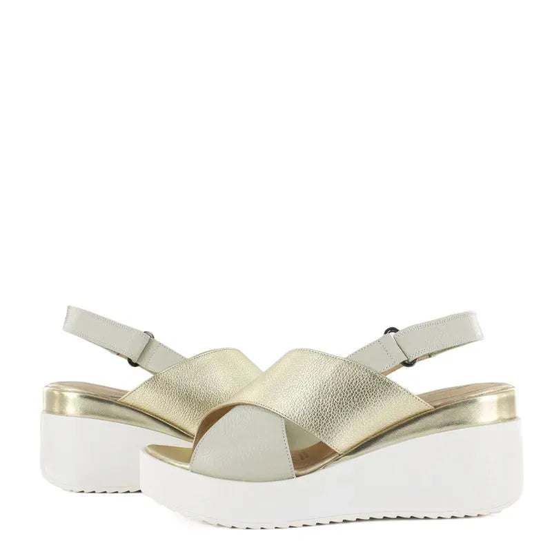 Bruno Ferrini Sandalias de cuero de para dama PU2111-1221 5