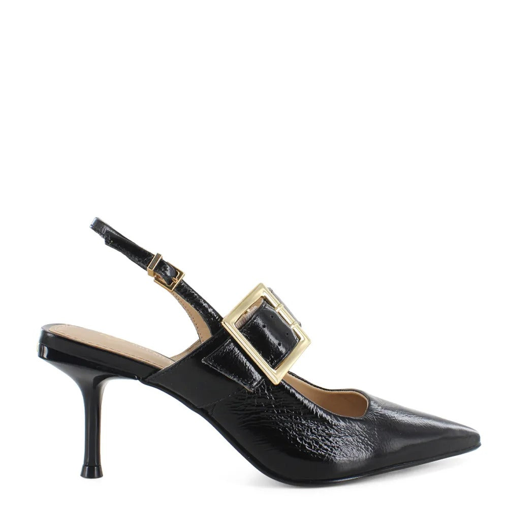 Bruno Ferrini Stilettos de cuero para dama JBS12602 1