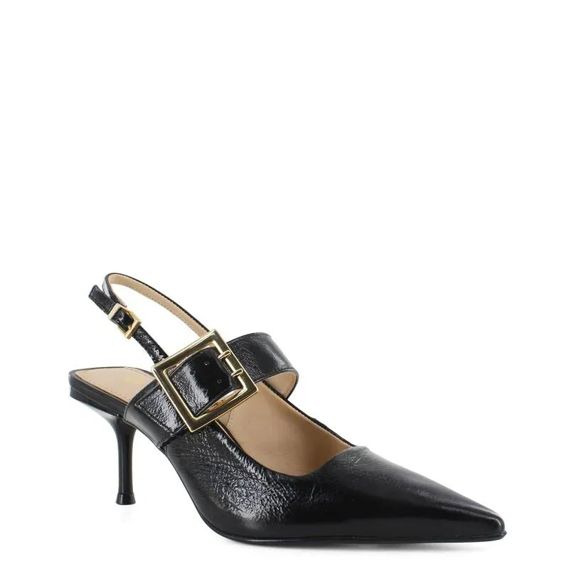 Bruno Ferrini Stilettos de cuero para dama JBS12602 4